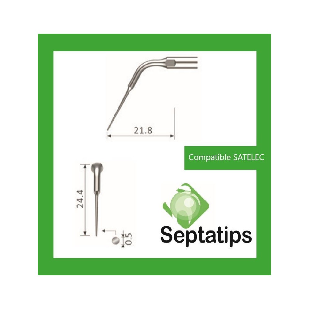 Endodontische Tip, ACTEON-compatibel - SEPTATIPS
