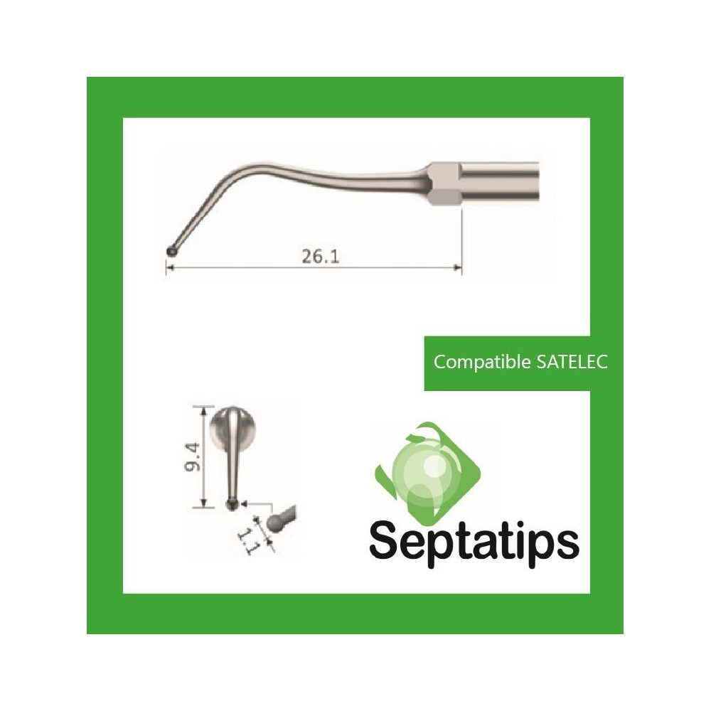 SEPTATIPS Tips, ACTEON-compatibel - Cavity