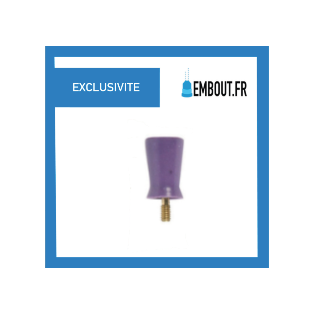 Medium Purple Screw Prophy Cup - 100 pcs - MIXINGTIP.COM