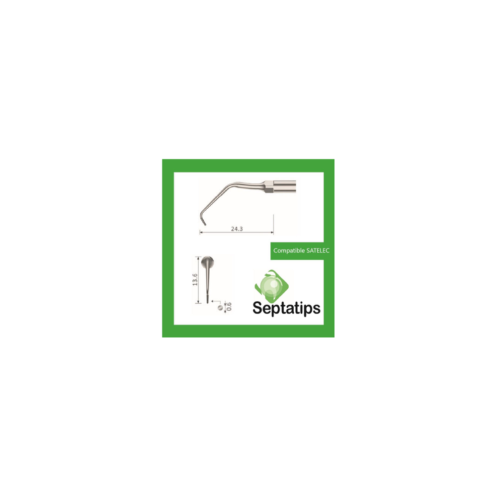 Insert de chirurgie apicale compatible ACTEON - SEPTATIPS