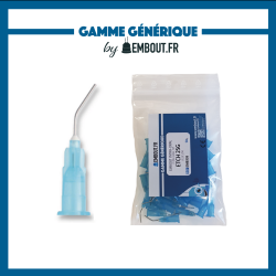 Embout bleu Etch 25G - EMBOUT.FR - 50u