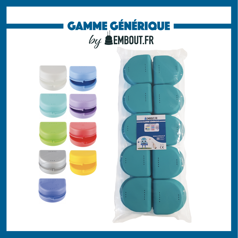 Boîte Prothèse Ortho - 10pcs - MIXINGTIP.COM