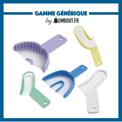 Porte Empreinte 3 in 1 Trays - EMBOUT.FR - 46u