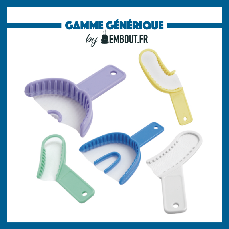 Porte Empreinte 3 in 1 Trays - EMBOUT.FR - 46u