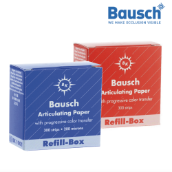 Papier à articuler BK1001 / BK1002 - BAUSCH - 300u