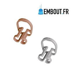 PORTE ROULEAU SALIVAIRE - EMBOUT.FR - 5u