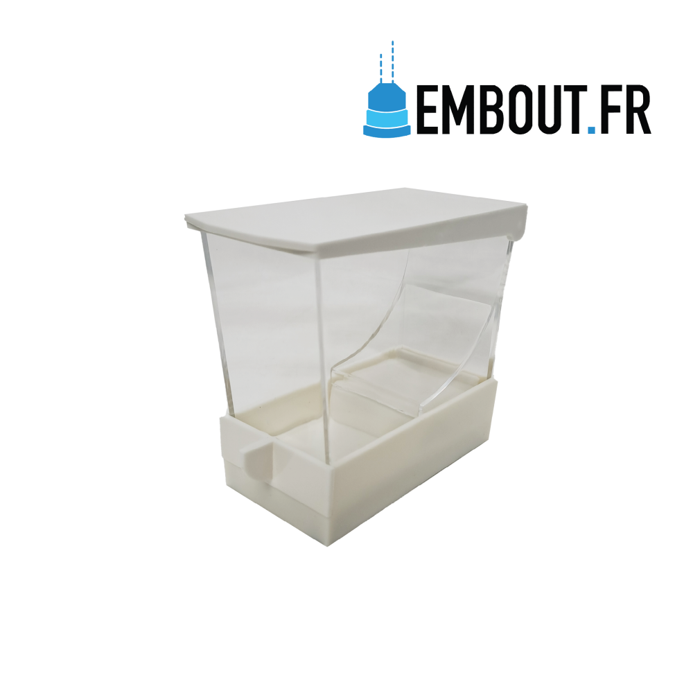 Distributeur rouleau coton à tiroir - 1u - MIXINGTIP.COM
