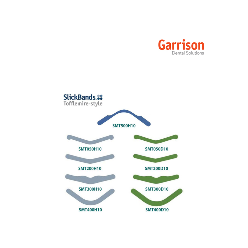 Slick Bands Tofflemire Style - 100pcs - GARRISON