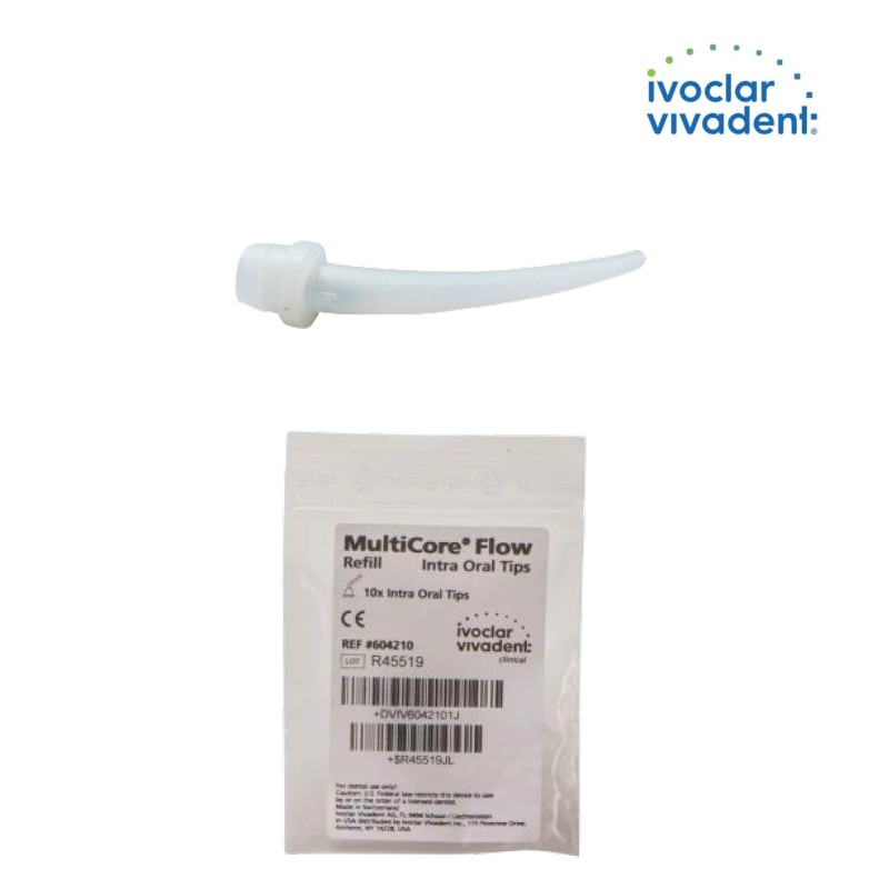 Embout Multi core blanc flow - 10u - IVOCLAR-