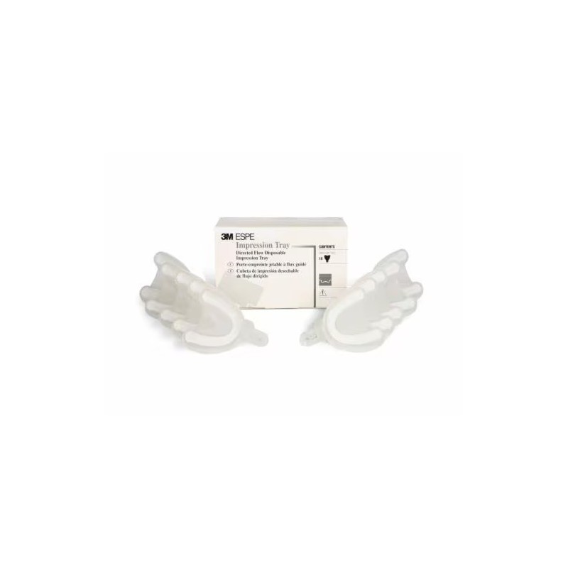 PORTE EMPREINTE IMPRESSION TRAY - SOLVENTUM - 10u