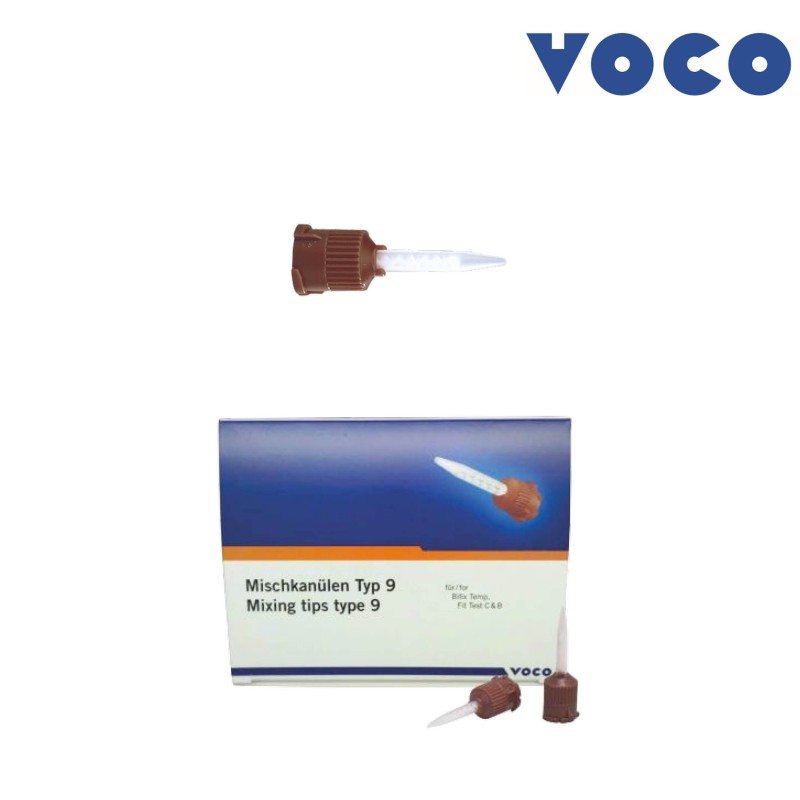 Embout Bifix Temp et Fit marron type 9 - VOCO - 50u