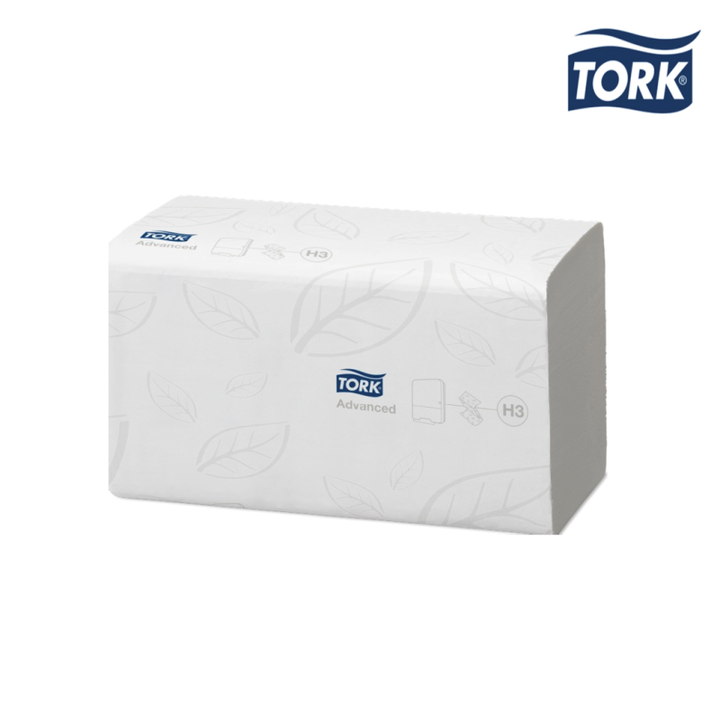 SERVIETTES ZIGZAG SOFT 2 PLIS H3 - 15x200u - TORK
