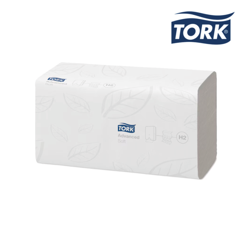 SERVIETTES INTERFOLD 2 PLIS H2 - 21x180u - TORK