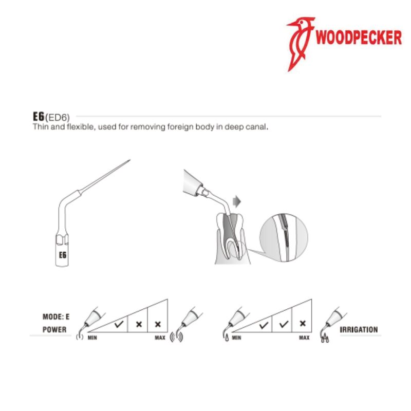 Insert E6 (PT3/PT5) - WOODPECKER