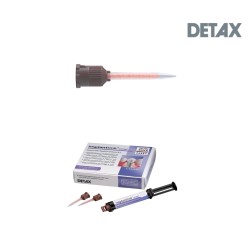 SUPPRIMER Embout Implantlink marron fuselé orange - DETAX - 25u