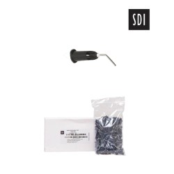 Embout seringue noir - SDI - 200u