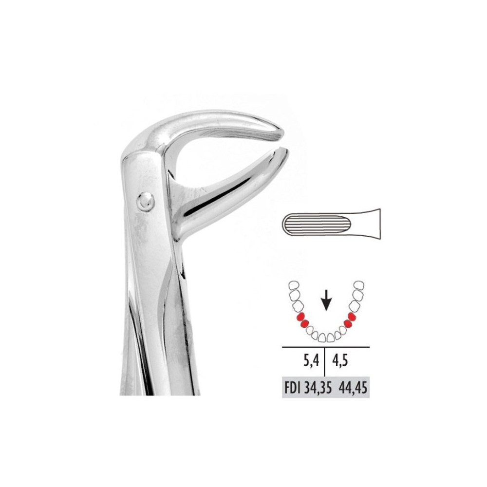 Forceps No.75 - 1pc - UNODENT