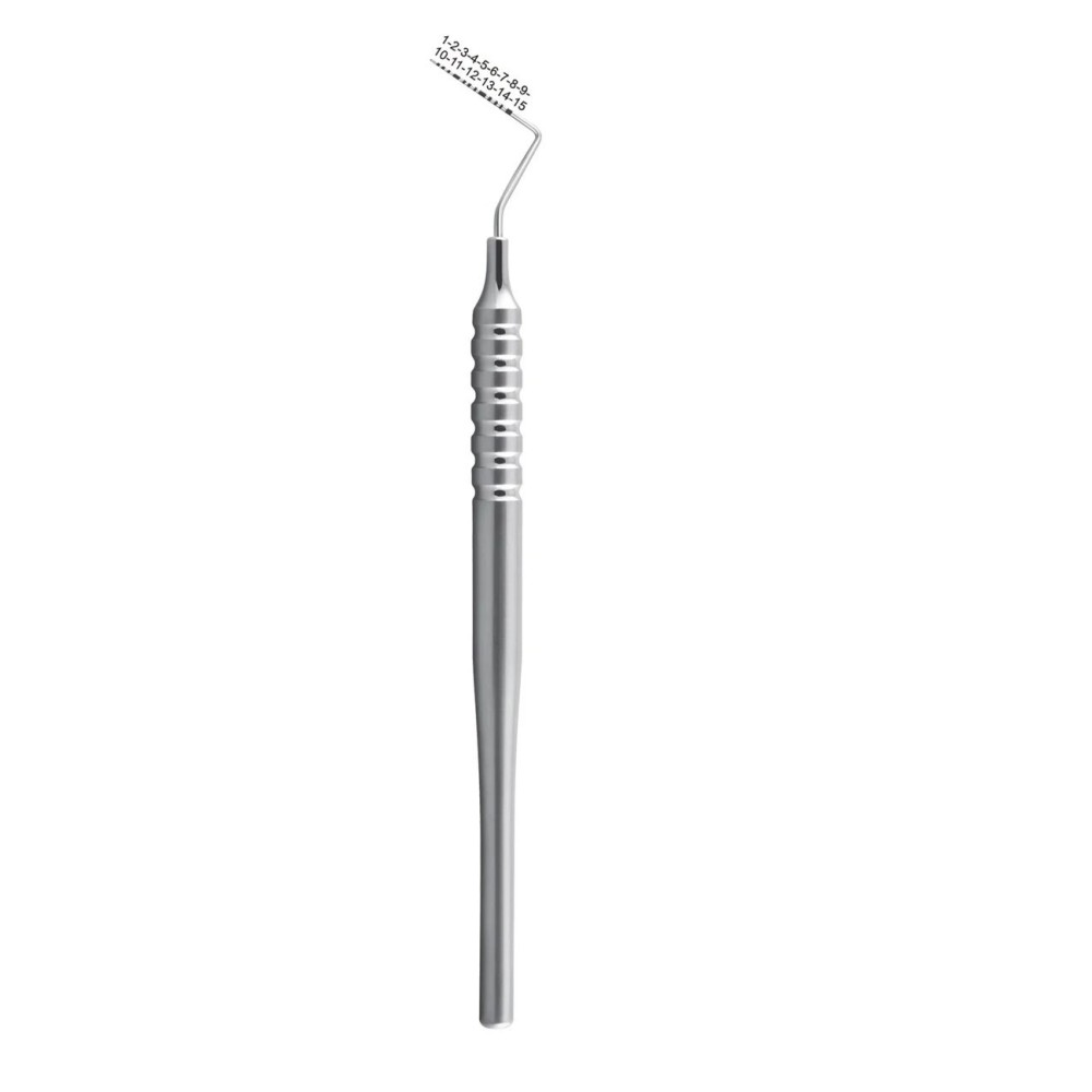 Sonde Parodontale Williams Fig.15 UNC Manche Creux - 1u - UNODENT