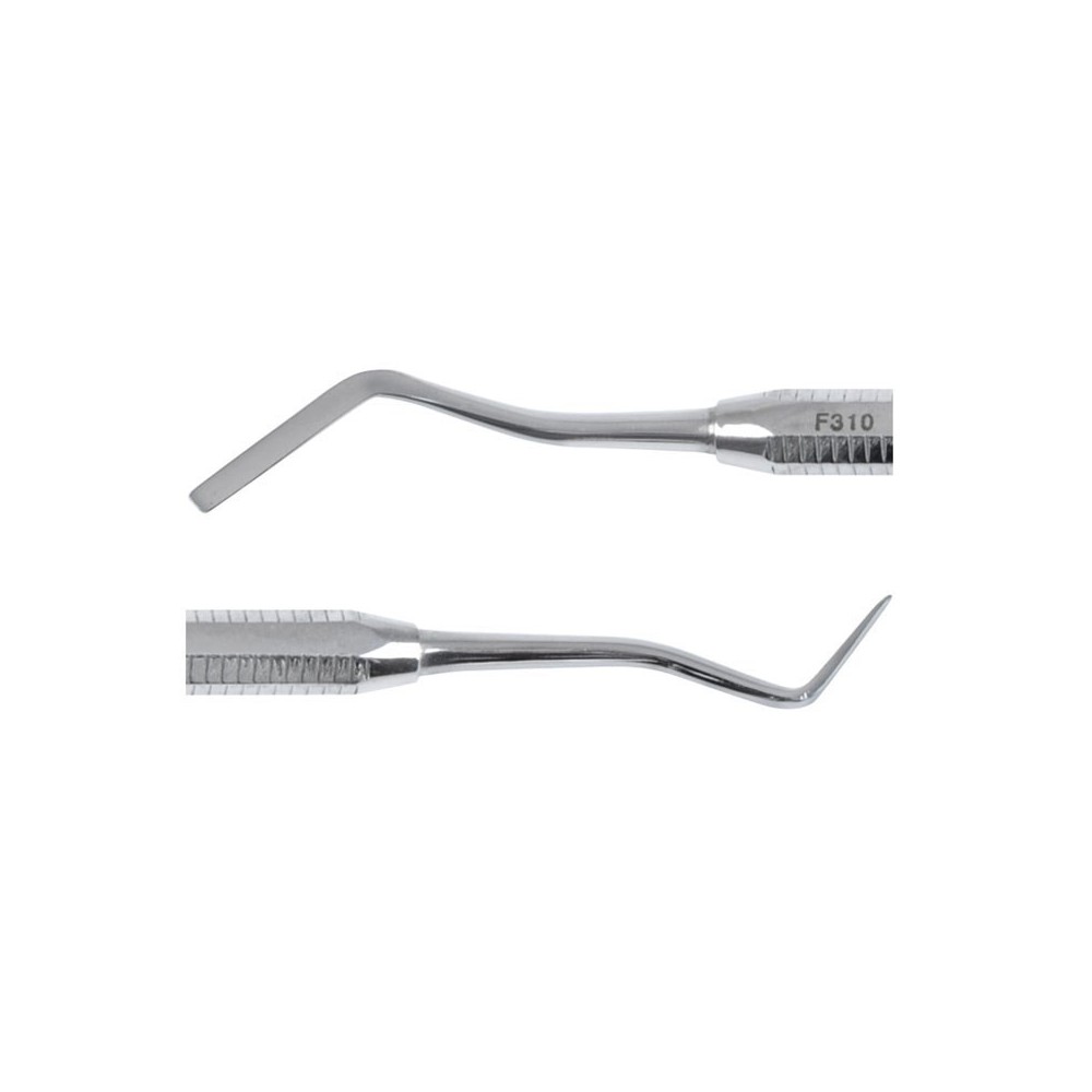 Flat Plastic PFI-156 DE Octagonal Handle - 1pc - UNODENT