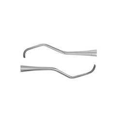 Curette Double Gracey Manche Creux N°3/4 - UNODENT - 1u