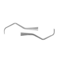 Curette Double Gracey Manche Creux N°7/8 - UNODENT - 1u