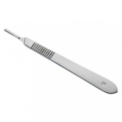 Manche bistouri acier inoxydable - 1pc