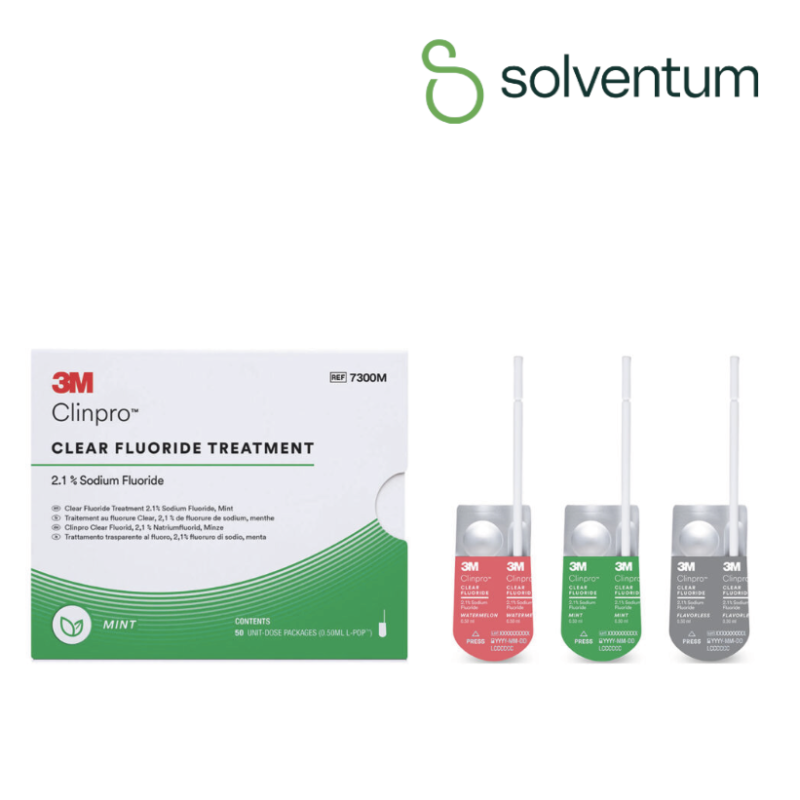 3M™ Clinpro™ Clear Fluorure - 50x0,5 ml - SOLVENTUM