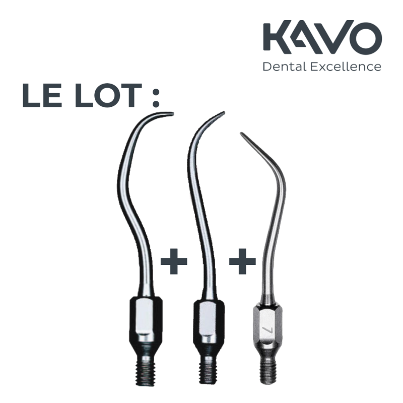 Set de 3 inserts Sonicflex N°5, 6, 7 - KAVO - 3u