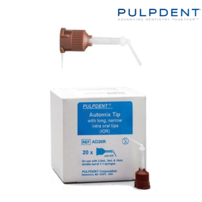 Activa Mixing Tip Brown Long - 20pcs - PULPDENT