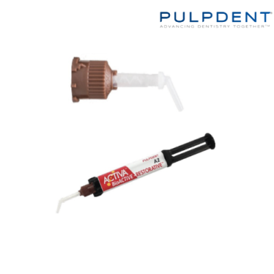 Embout Activa marron court - 50u - PULPDENT