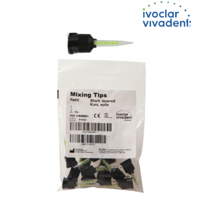 Embout Variolink Multilink noir fuselé vert - 15u - IVOCLAR