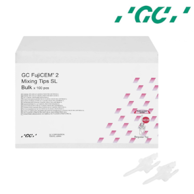 Embout mélangeur blanc Fujicem - 100u - GC