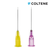 Aiguille à ouverture latérale jaune - 100u - COLTENE