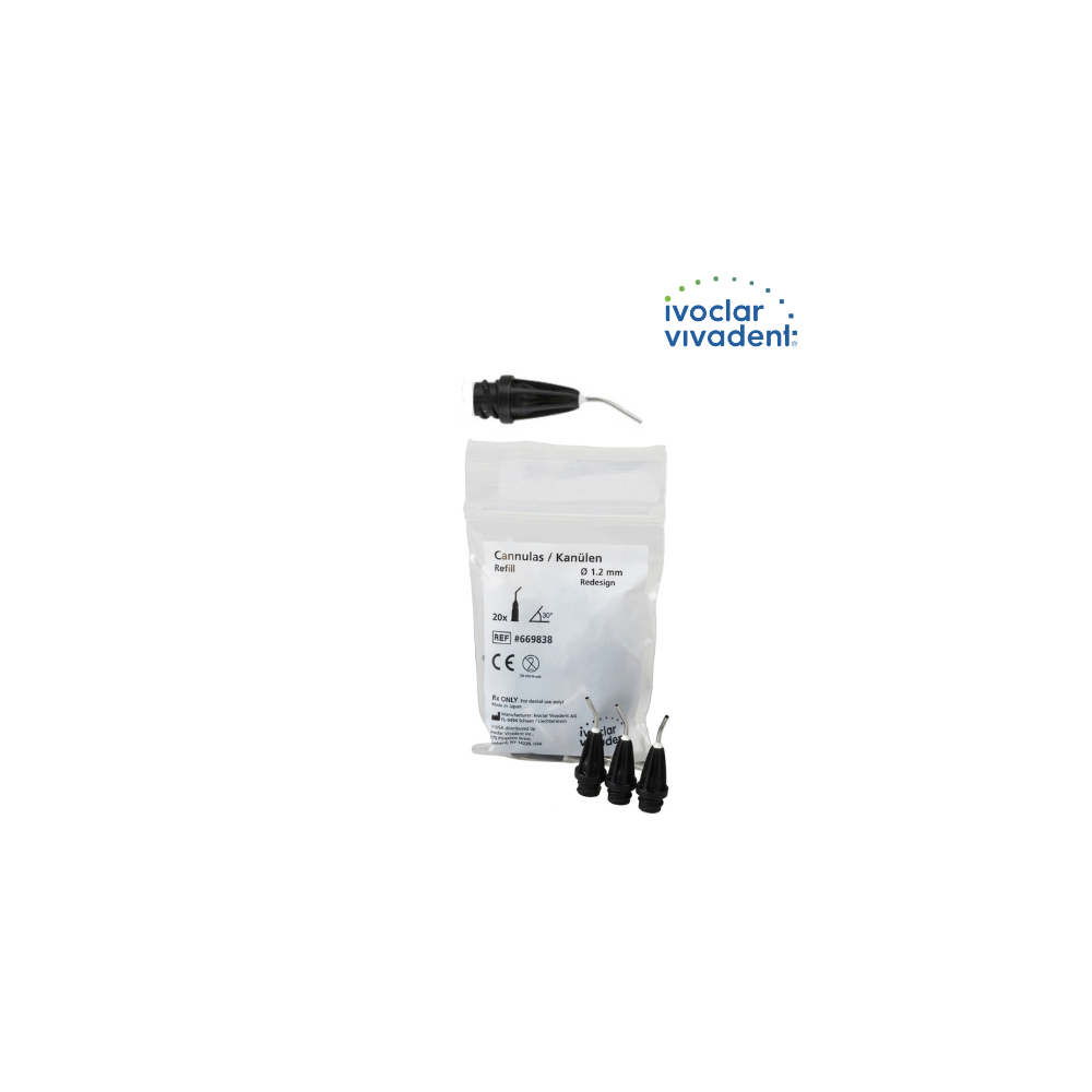 Tetric EvoFlow Bulk Fill Black Luer-Lock Cannula - 20pcs - IVOCLAR