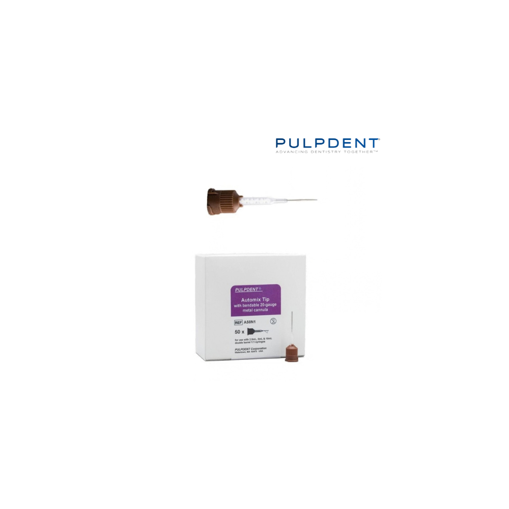 Embout Activa colibri marron - 50u - PULPDENT