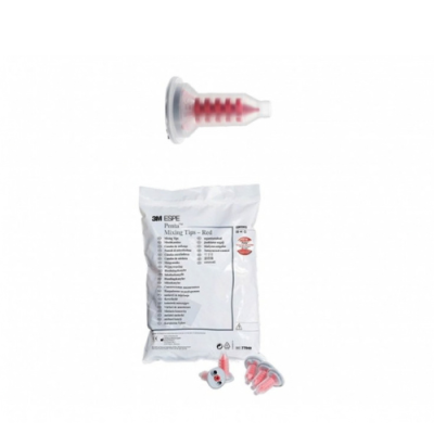 Embout Pentamix dynamique rouge - 50u - SOLVENTUM