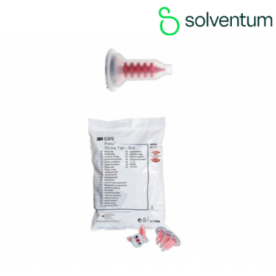 Embout Pentamix dynamique rouge - 50u - SOLVENTUM