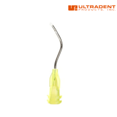 Embout Metal Dento-Infusor jaune - 20u/100u/500u - ULTRADENT