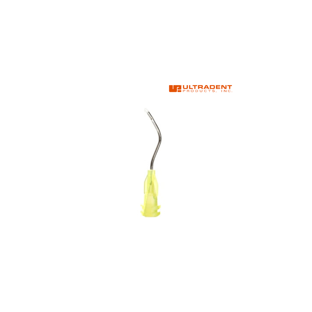 Metal Dento-Infusor Yellow Tip - 20/100/500pcs - ULTRADENT