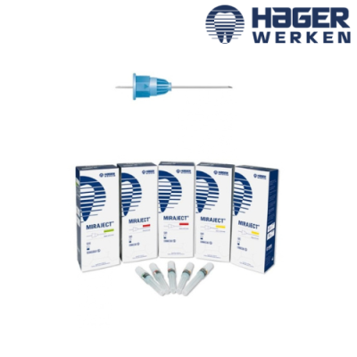 Aiguille d'anesthésie Miraject - 100u - HAGER & WERKEN