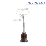 Colibri Bruine Mengtip - 20st - PULPDENT
