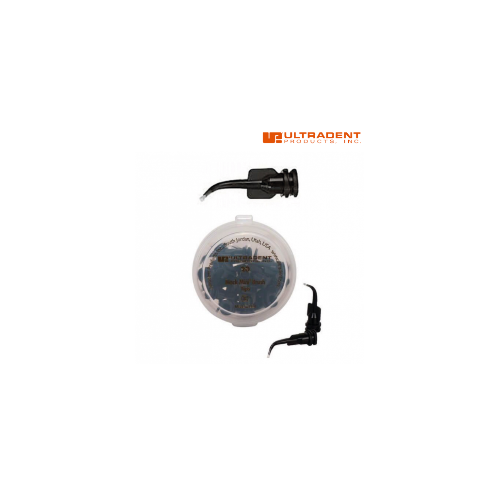 Black Mini Brush - 20st - ULTRADENT