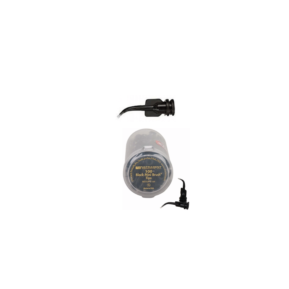 Black Mini Brush - 100u - ULTRADENT