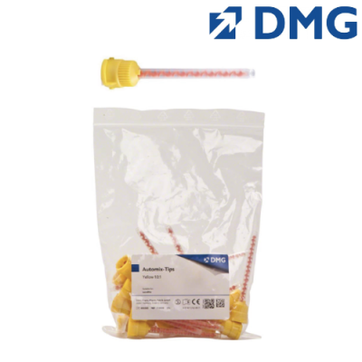 Embout Mélangeur Jaune - 25u - DMG