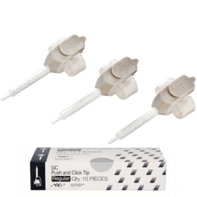 Push & Click Regular Evolve Tip - 15pcs - GC
