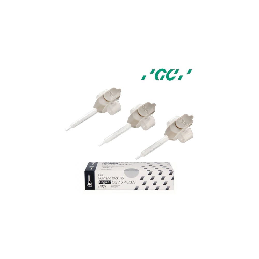 Push & Click Regular Evolve Tip - 15pcs - GC