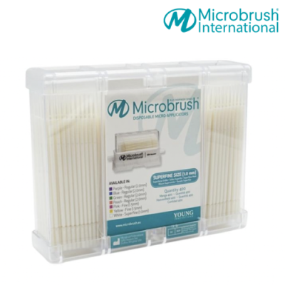 Microbrush Plus Blanc Super Fin