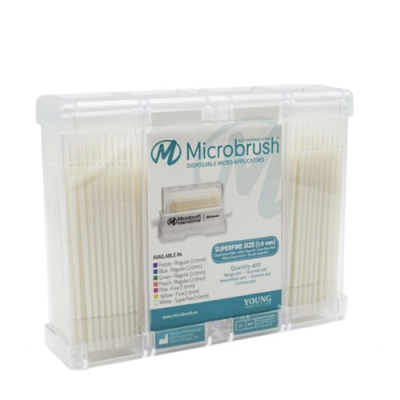 Microbrush Plus Blanc Super Fin