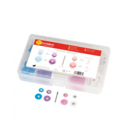 Pop-On Schijvenset 10/14mm met 2 Mandrels - 1st - BESTDENT