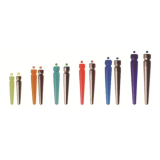 DENTOCLIC Conische Stiften RVS en Uitbrandbaar - 20st/40st/100st - ITENA